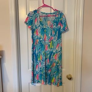 Lilly Pulitzer Jessica Dress Beach and Bae Size S